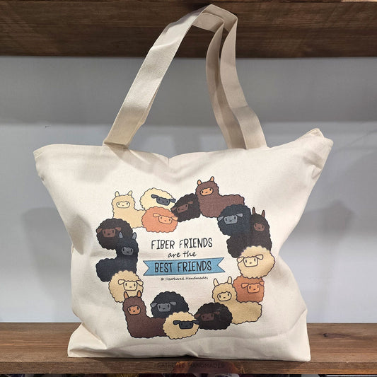 Fiber Friends Tote Bag image 1