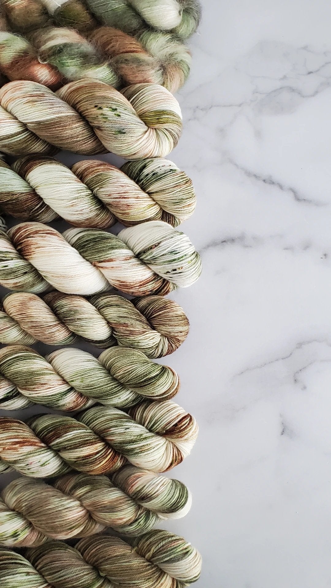 Southern Magnolia - Merino Linen Sock image 2