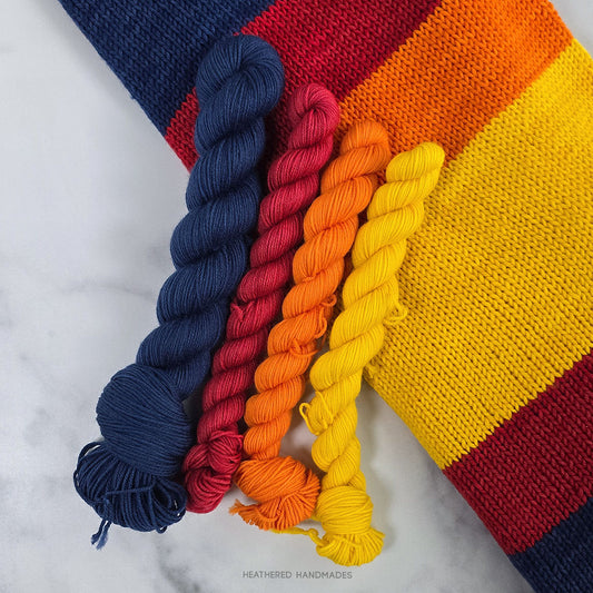 Dyed to Order: Houston Baseball Sock Set image 0