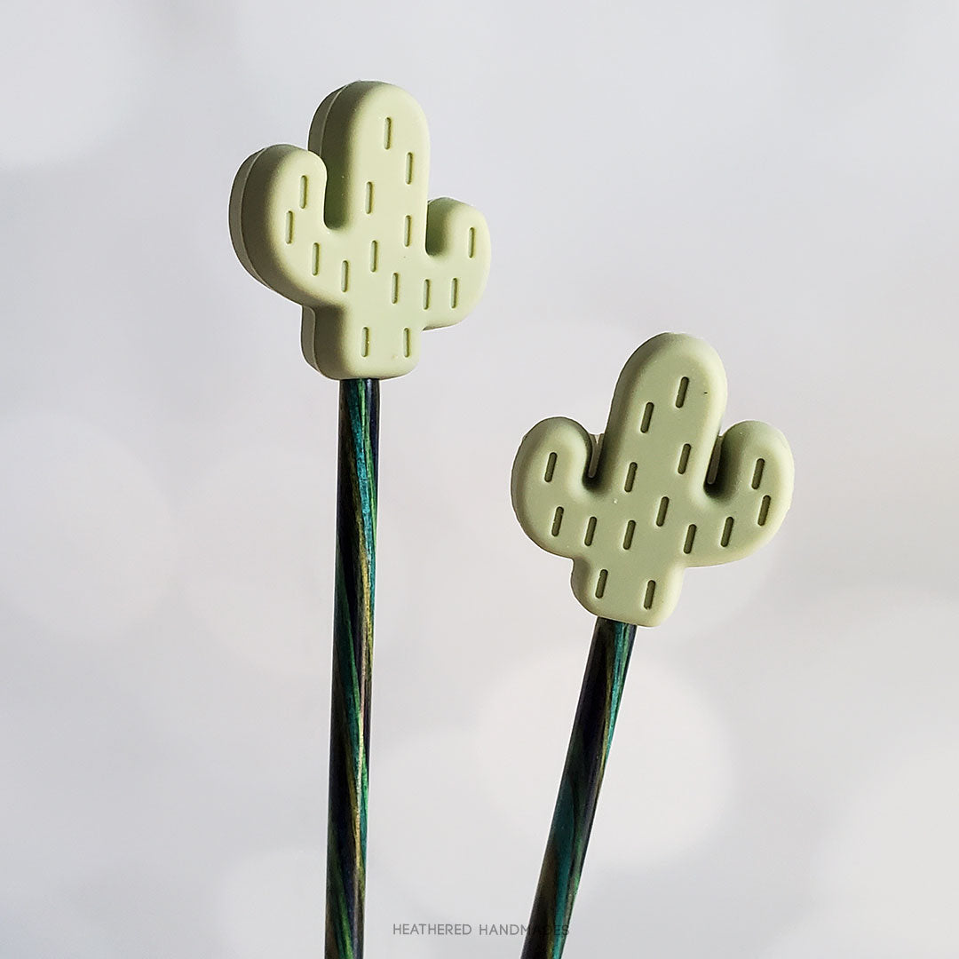 Sage Cactus Stitch Stoppers image 0