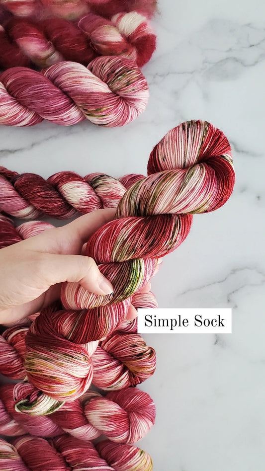 Stop & Smell the Roses - Simple Sock image 1