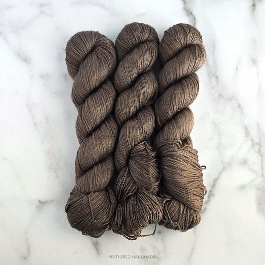 Dark Chocolate - Silky Sock image 0