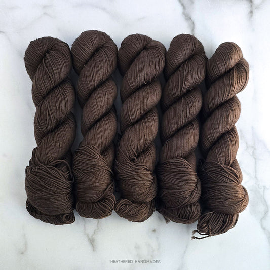 Dark Chocolate - Simple Sock image 0