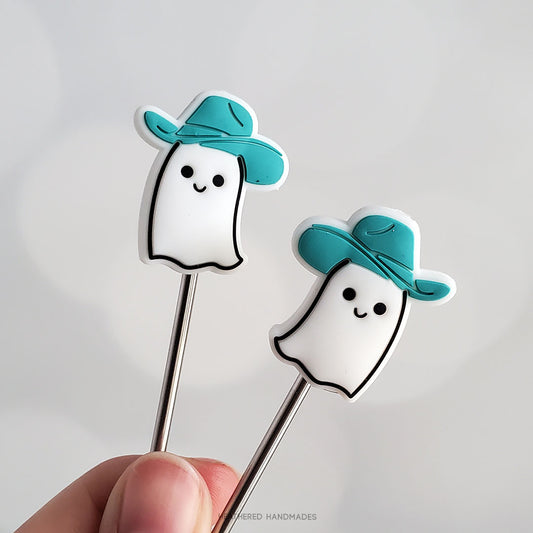 Turquoise Cowboy Hat Ghost Stitch Stoppers image 0