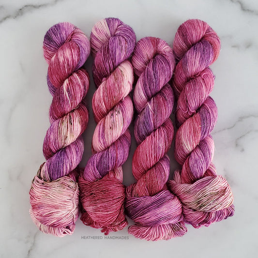 Hyacinth - Merino Linen Sock image 0