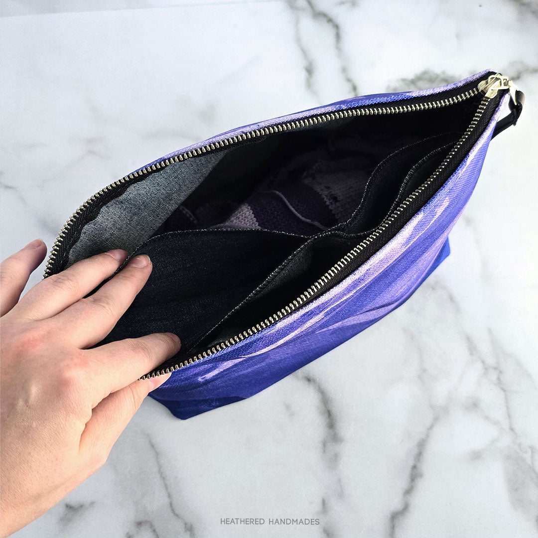 Purple Waves Project Bag image 2