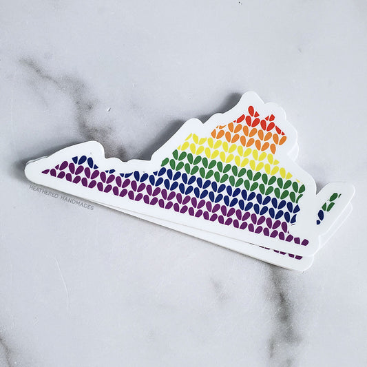 Virginia Pride Sticker image 0