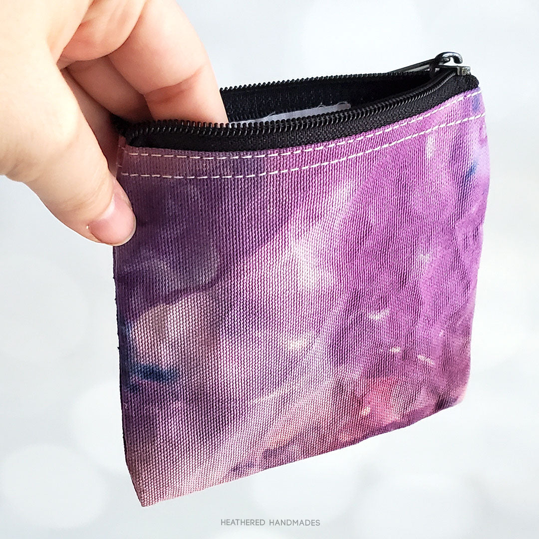 Ice Dyed Zippered Notions Bag 5 image 4