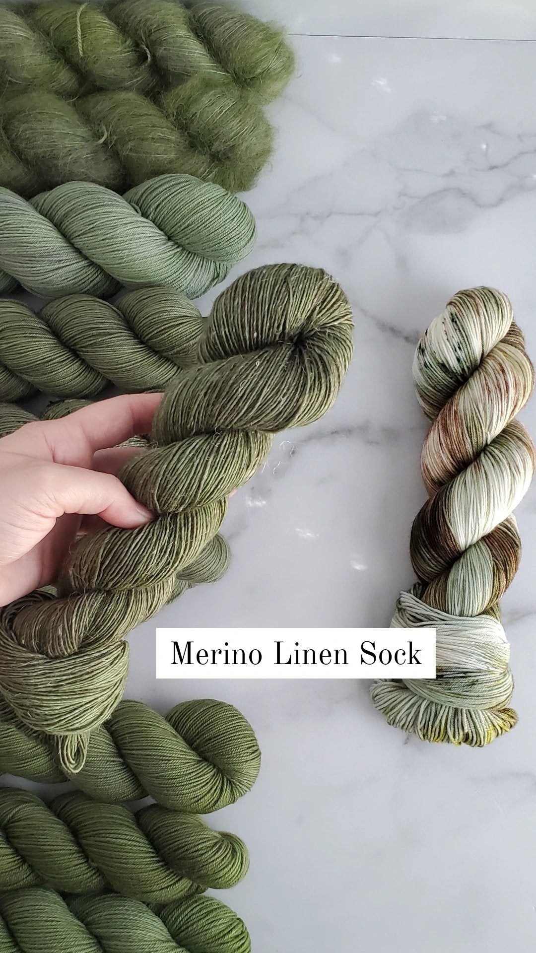 Freshly Cut - Merino Linen Sock image 1