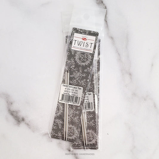 ChiaoGoo TWIST Red Lace Interchangeable Needle Tips - 4" image 0