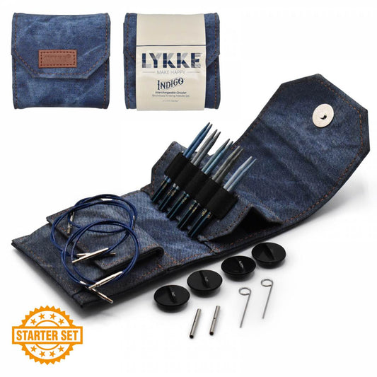 Lykke Indigo 3.5" Interchangeable Needles Starter Set image 1