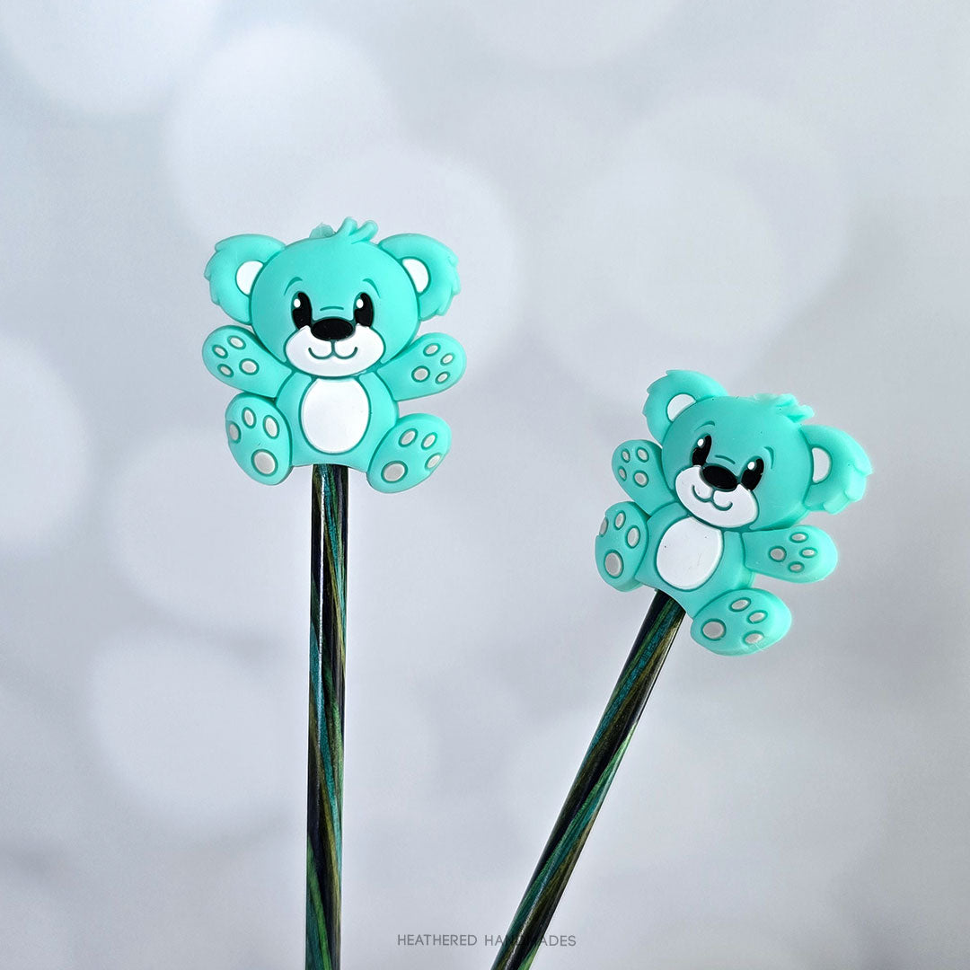 Teal Bear Stitch Stoppers image 0