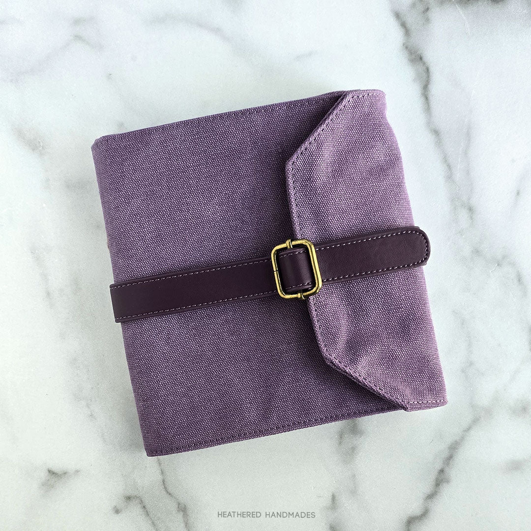 DellaQ Maker's Canvas Needle Case - Plum image 0