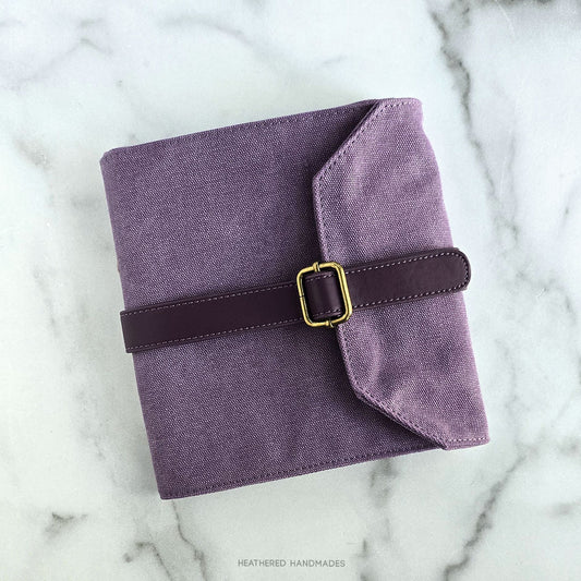 DellaQ Maker's Canvas Needle Case - Plum image 0