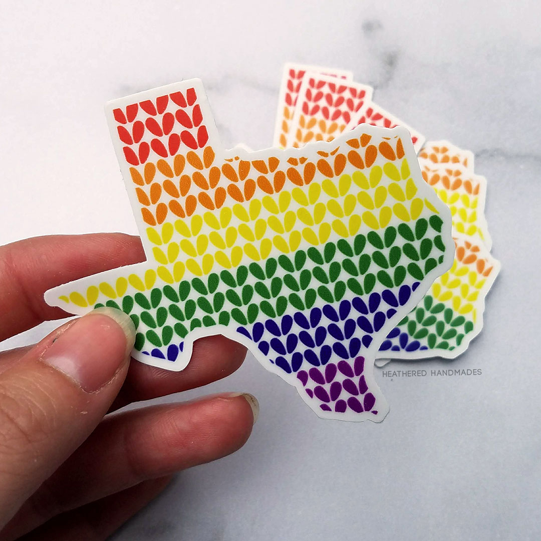 Texas Pride Sticker image 2