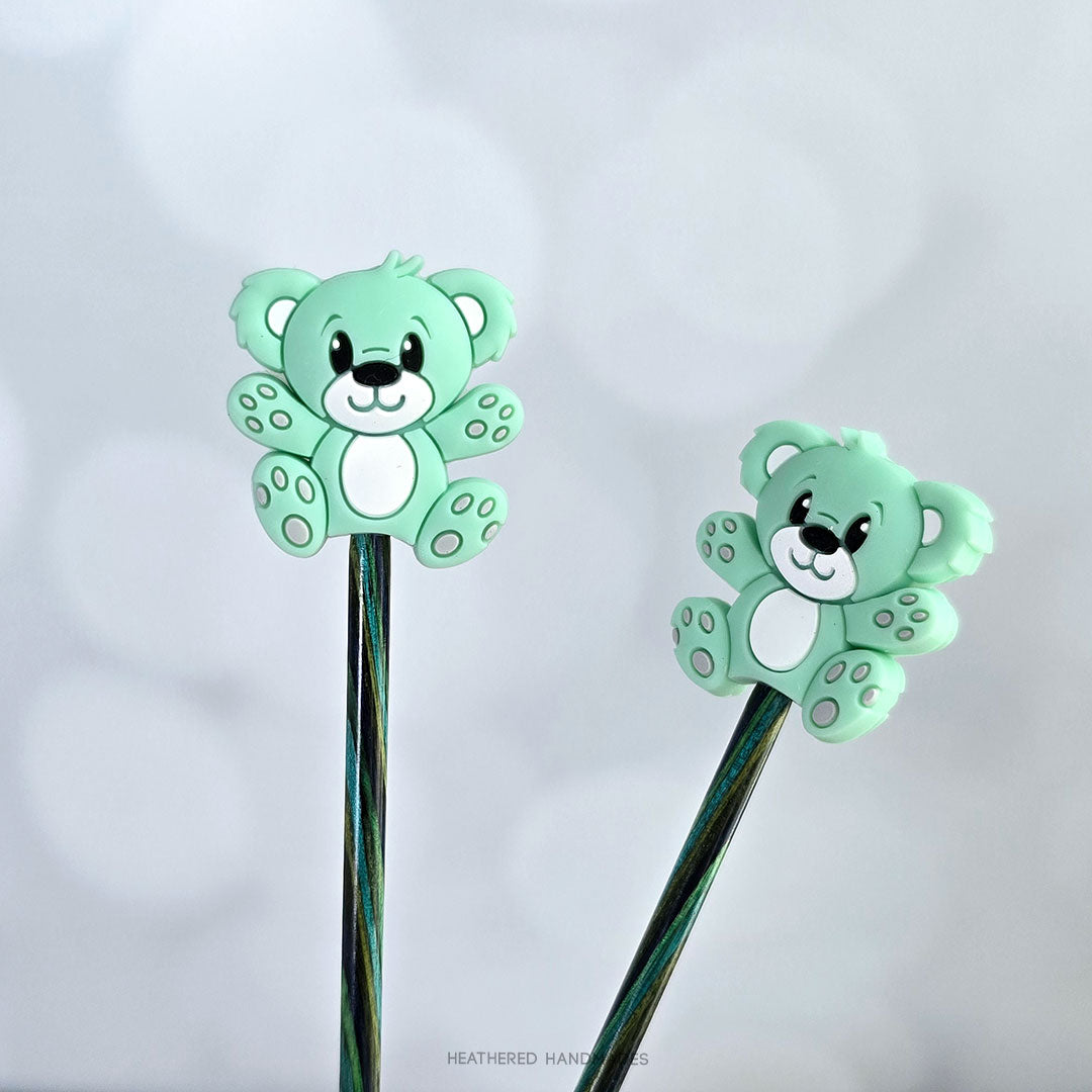 Light Green Bear Stitch Stoppers image 0