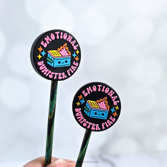 Emotional Dumpster Fire Stitch Stoppers