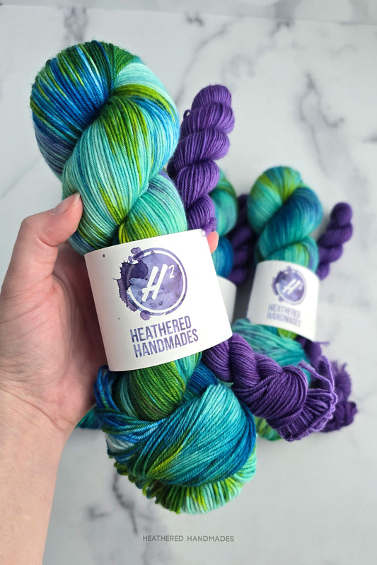 Funky Forest (OOAK) - Standard Sock Set