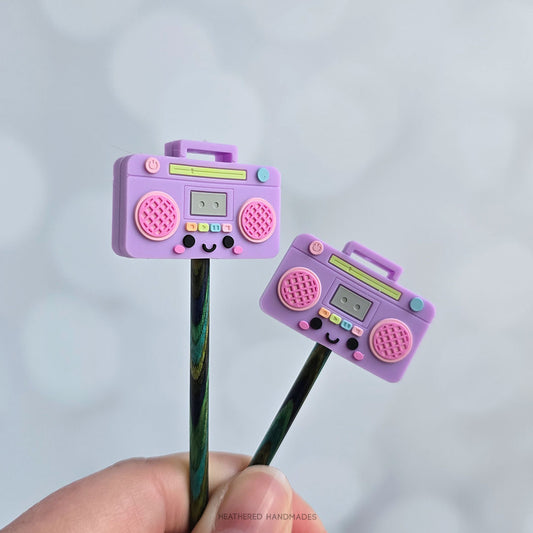 Purple Boombox Stitch Stoppers
