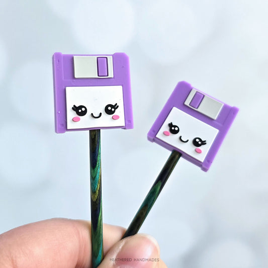 Purple Floppy Disk Stitch Stoppers