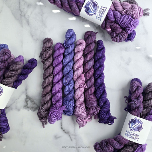 Purple OOAK Mini Set