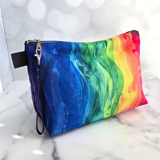 Rainbow Waves Project Bag
