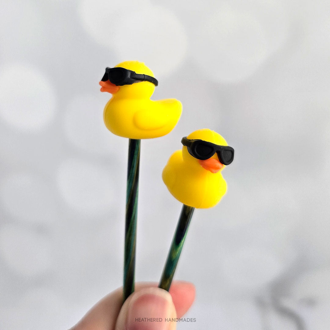 Rubber Duck w/ Sunglasses Stitch Stoppers