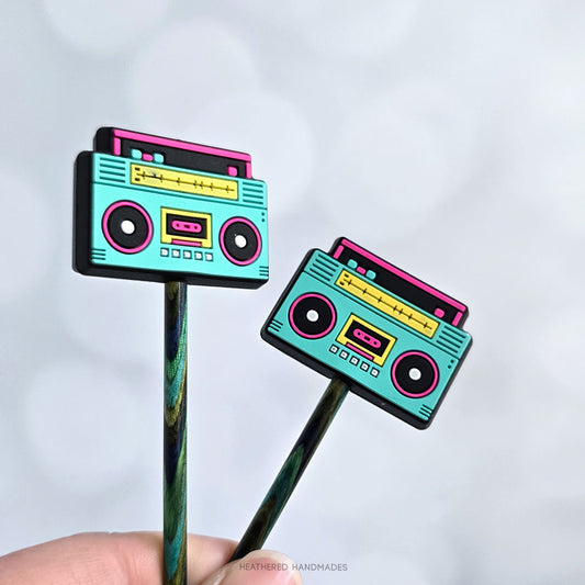 Teal Boombox Stitch Stoppers