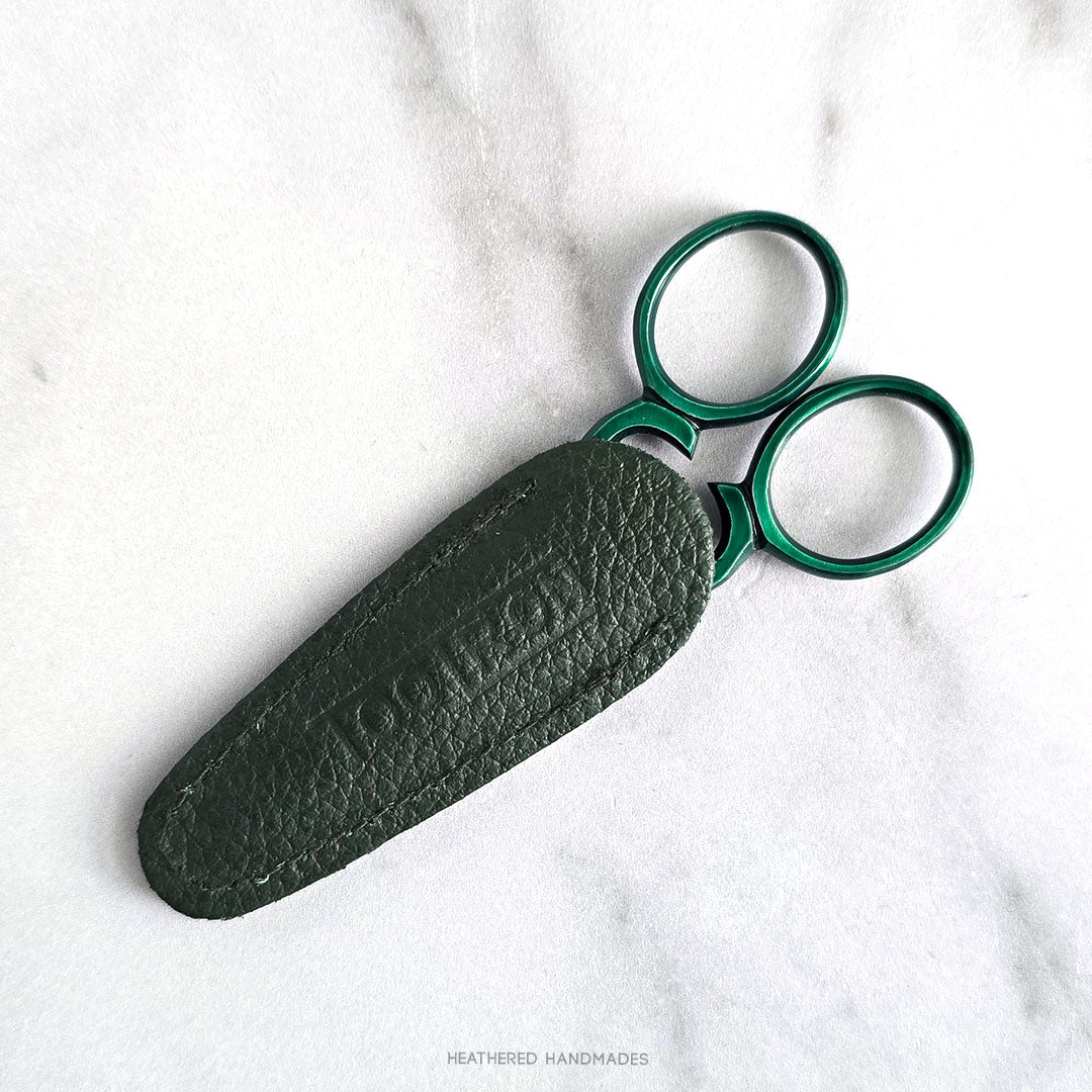 ToolTron - 3.5" Victorian Scissors - Green