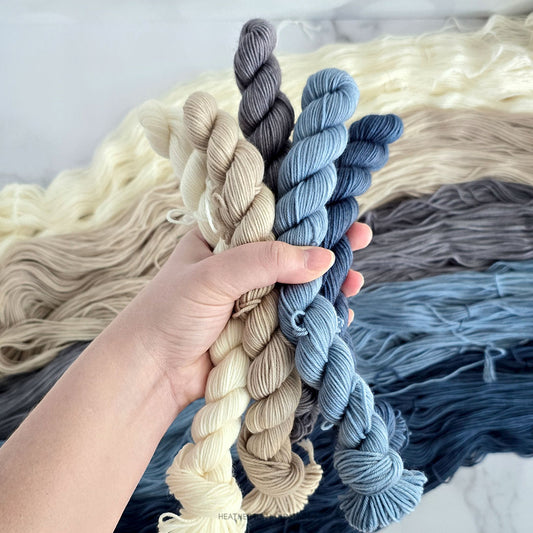 Winter Palette Tonal Mini Set - Dyed to Order