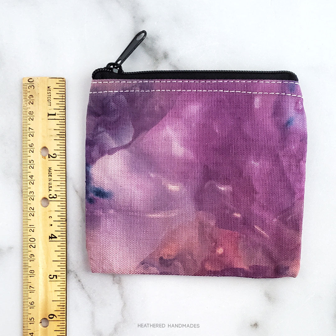 Ice Dyed Zippered Notions Bag 5 image 2