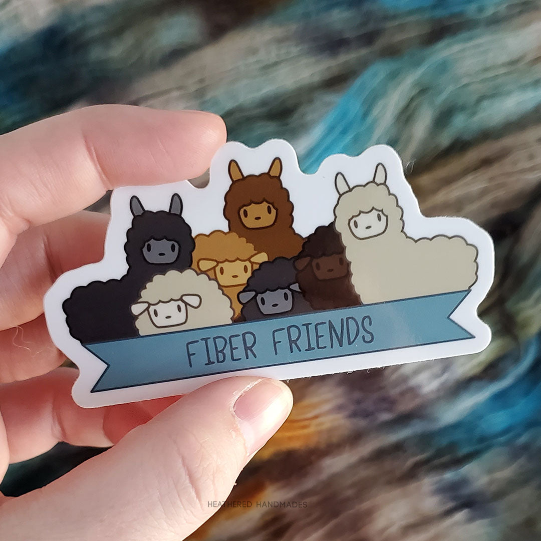 Fiber Friends Sticker image 0