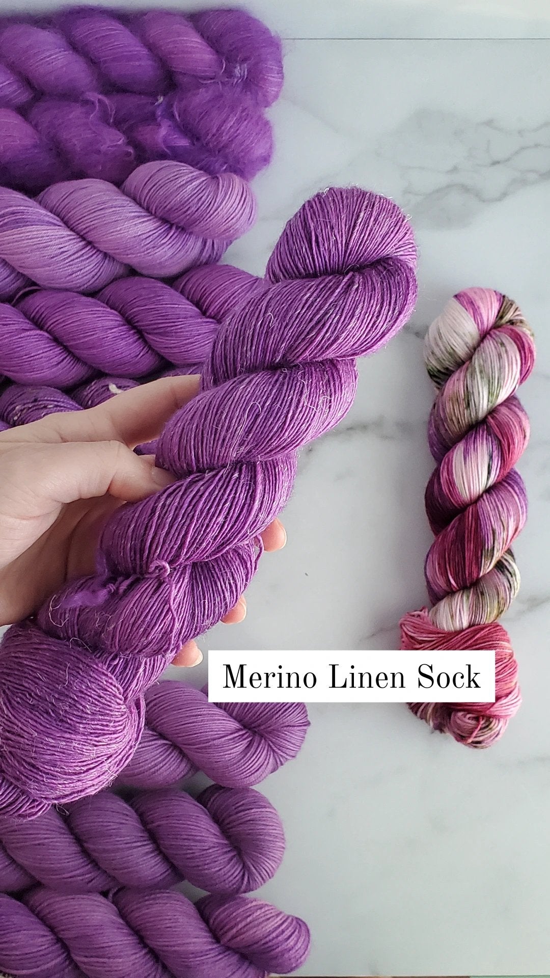 Woodstock - Merino Linen Sock image 1