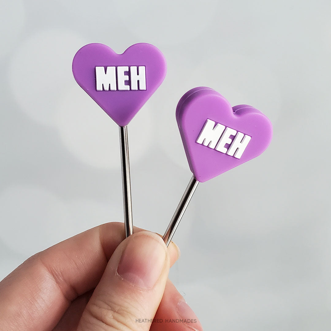 MEH Heart Stitch Stoppers image 0