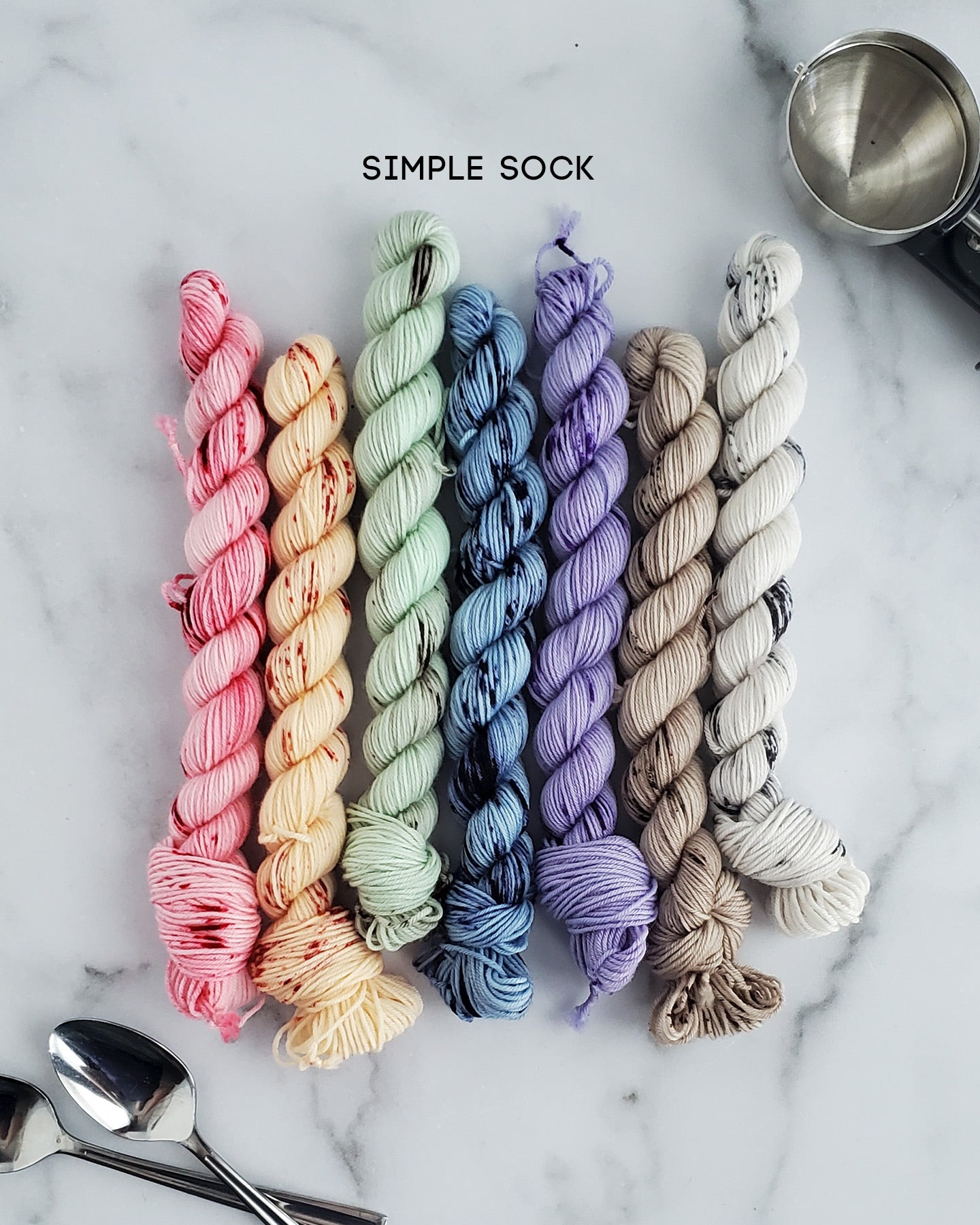 Ice Cream Collection Speckles Mini Set - Simple Sock image 1