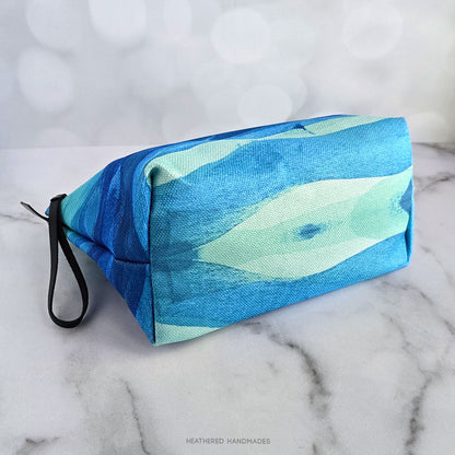 Blue & Green Waves Project Bag image 1