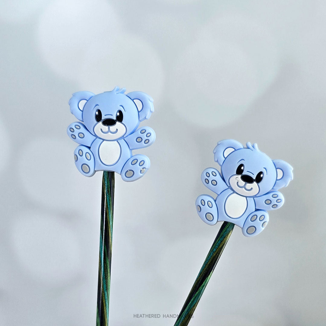 Light Blue Bear Stitch Stoppers image 0