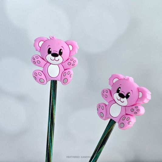 Dark Pink Bear Stitch Stoppers image 0