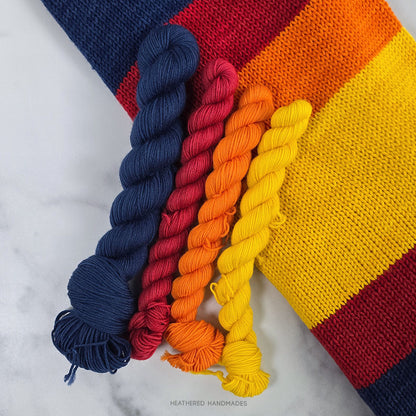 Dyed to Order: Houston Baseball Sock Set image 0