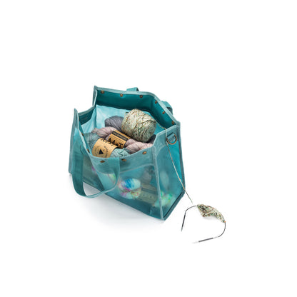 DellaQ Maker's Mesh Tote Bag - Teal image 17
