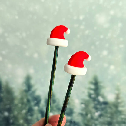 Santa Hat Stitch Stoppers image 0