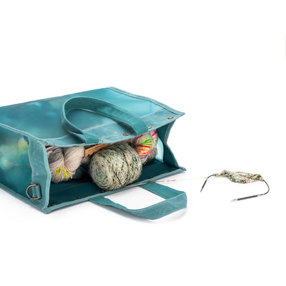 DellaQ Maker's Mesh Tote Bag - Teal image 16