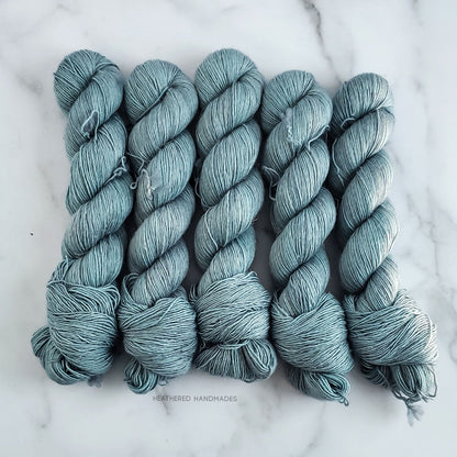 Eucalyptus - Merino Linen Sock image 0