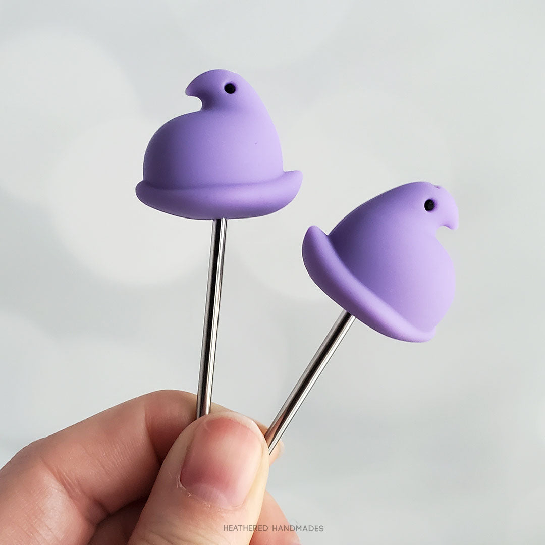 Purple Marshmallow Chicken Stitch Stoppers image 0