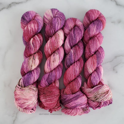 Hyacinth - Merino Linen Sock image 0