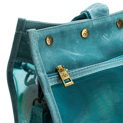 DellaQ Maker's Mesh Tote Bag - Purple image 15