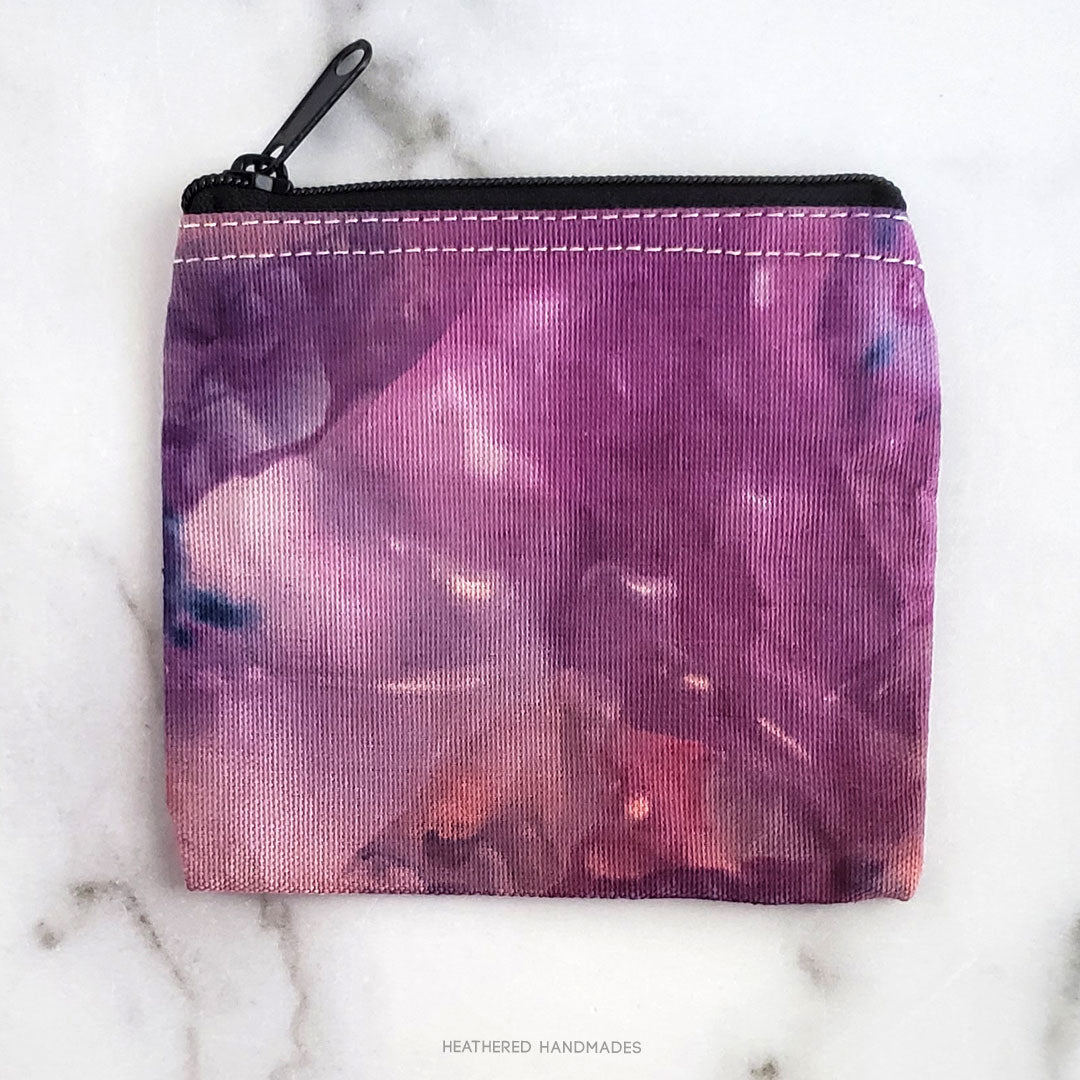 Ice Dyed Zippered Notions Bag 5 image 0