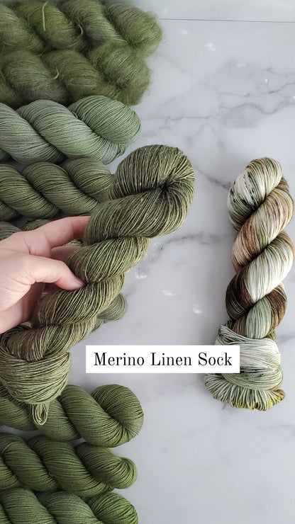 Freshly Cut - Merino Linen Sock image 1