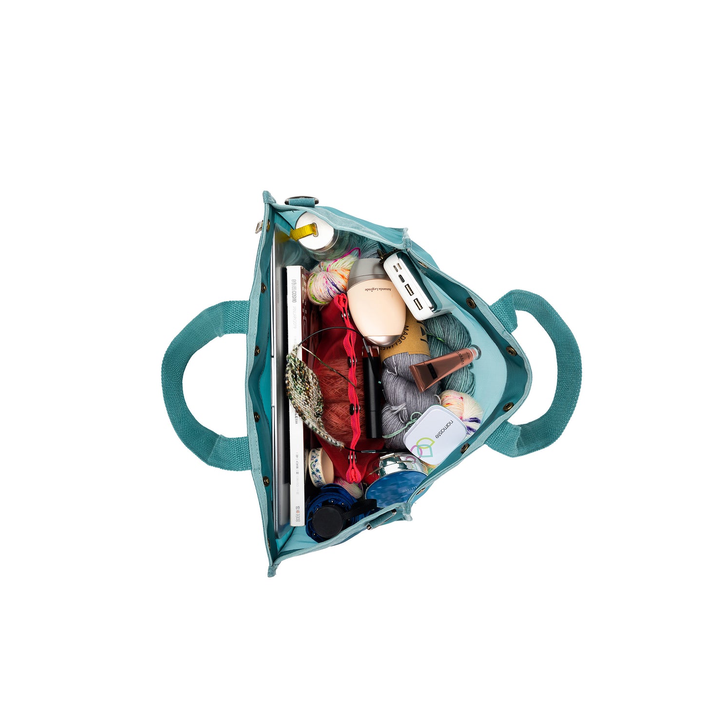 DellaQ Maker's Mesh Tote Bag - Teal image 21