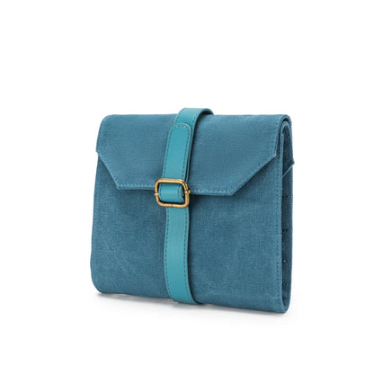 DellaQ Maker's Canvas Needle Case - Teal image 3